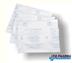 GARZA 10X10CM 25 PEZZI - Farmacia Rossi2 - Farmacia Rossi 
