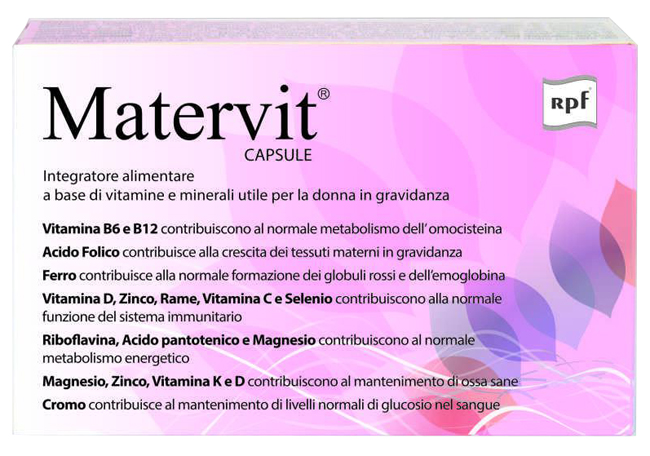 MATERVIT 30 CAPSULE - Farmacia Rossi2 - Farmacia Rossi 