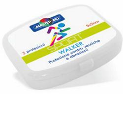 PROTEZIONE TALLONE VESCICHE E ABRASIONI MASTER-AID SPORT WALKER 5X5 5 PEZZI - Farmacia Rossi2 - Farmacia Rossi 