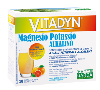 VITADYN MAGNESIO POTASSIO ALKALINO 20 BUSTINE - Farmacia Rossi2 - Farmacia Rossi 