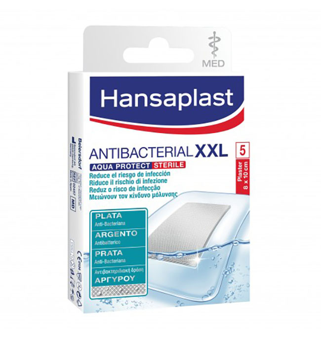 HANSAPLAST MED AQUA PROTECT WOUND CARE MEDICAZIONE 80X100 CM 5 PEZZI - Farmacia Rossi2 - Farmacia Rossi 