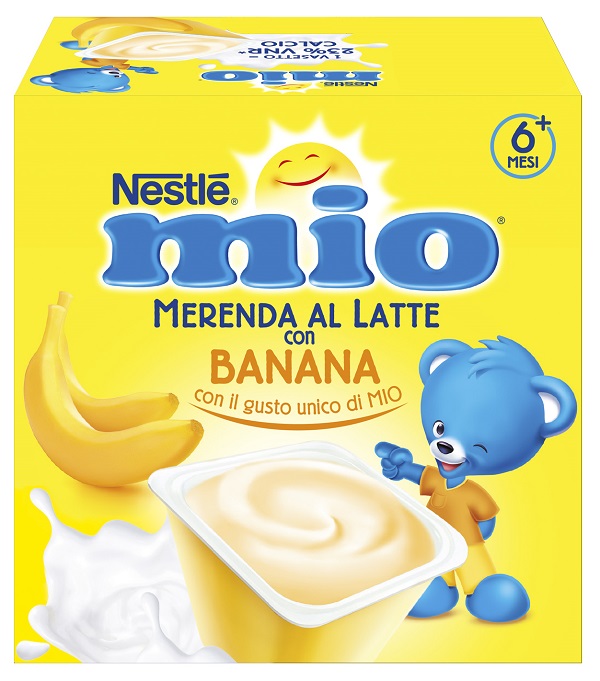 MIO MERENDA BANANA 4 X 100 G - Farmacia Rossi2 - Farmacia Rossi 