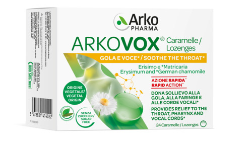 ARKOVOX MENTA/EUCALIPTO 24 CARAMELLE - Farmacia Rossi2 - Farmacia Rossi 