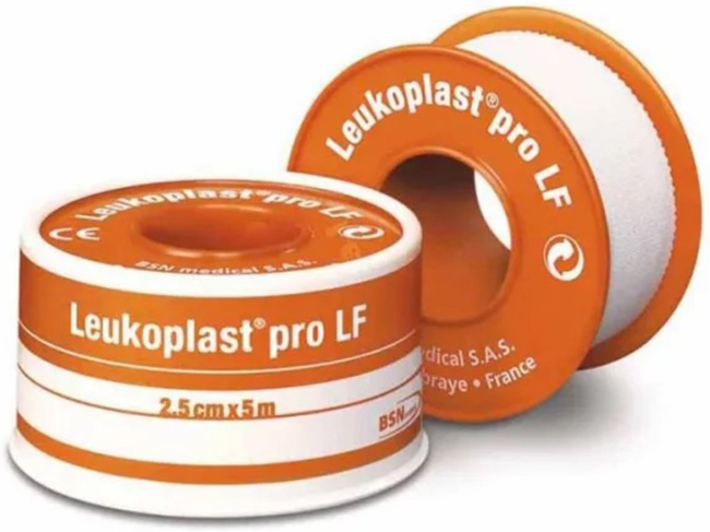 CEROTTO CHIRURGICO MEDICATO IN ROCCHETTO LEUKOPLAST PRO LF CON OSSIDO DI ZINCO 2,5X500 CM - Farmacia Rossi2 - Farmacia Rossi 