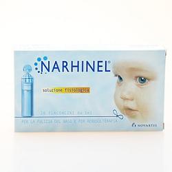 SOLUZIONE FISIOLOGICA PER ASPIRATORE NASALE NARHINEL 20 FIALE DA 5ML - Farmacia Rossi2 - Farmacia Rossi 