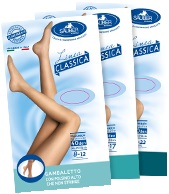 SAUBER GAMBALETTO 40 MAGLIA LISCIA NEUTRO BEIGE 3 LINEA CLASSICA - Farmacia Rossi2 - Farmacia Rossi 
