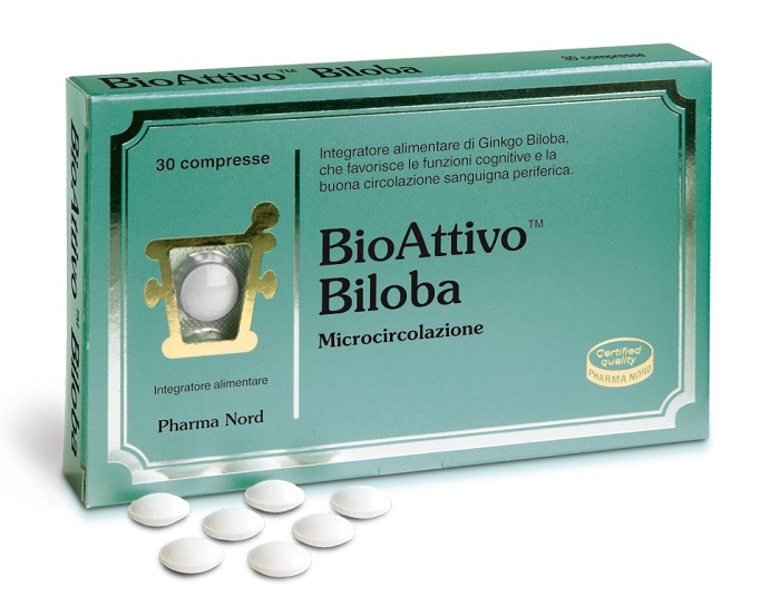 BIOATTIVO BILOBA 30 COMPRESSE - Farmacia Rossi2 - Farmacia Rossi 