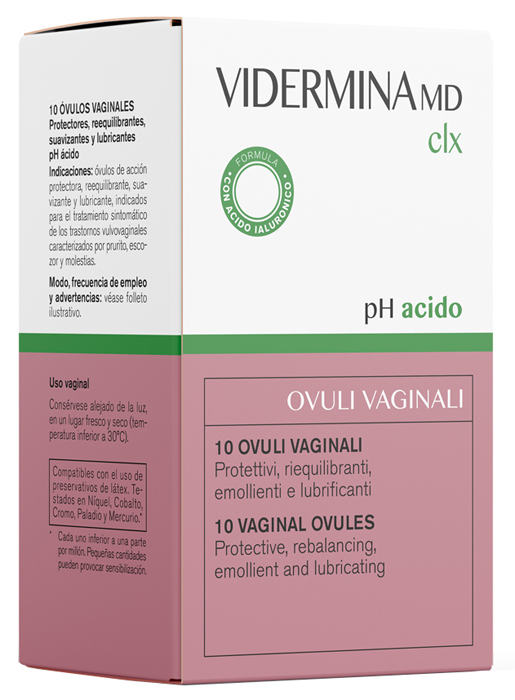 VIDERMINA CLX OVULI 10 PEZZI MD - Farmacia Rossi2 - Farmacia Rossi 
