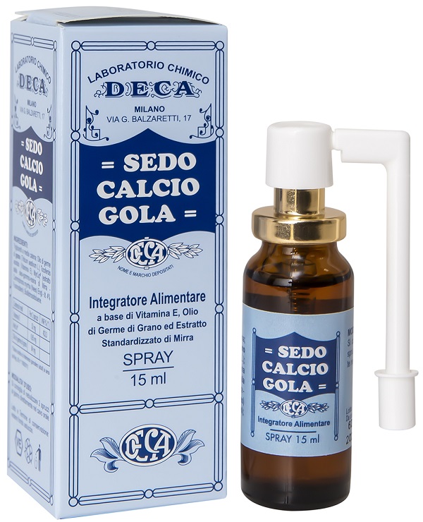 SEDO CALCIO GOLA SPRAY 15 ML - Farmacia Rossi2 - Farmacia Rossi 