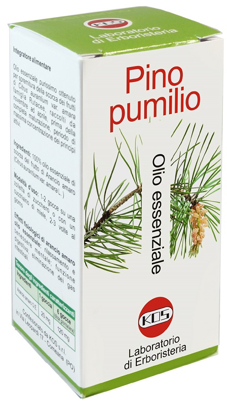 PINO PUMILIO OLIO ESSENZIALE 20 ML - Farmacia Rossi2 - Farmacia Rossi 