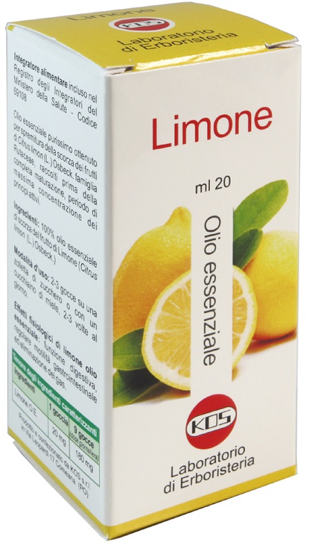 LIMONE OLIO ESSENZIALE 20 ML - Farmacia Rossi2 - Farmacia Rossi 