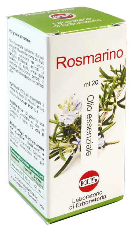 ROSMARINO OLIO ESSENZIALE 20 ML - Farmacia Rossi2 - Farmacia Rossi 
