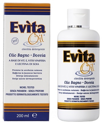 EVITA OIL BAGNO DOCCIA 200 ML - Farmacia Rossi2 - Farmacia Rossi 