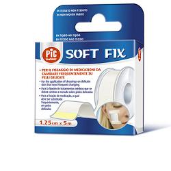 CEROTTO IN ROCCHETTO PIC SOFT FIX TESSUTO NON TESSUTO 1,25X914 CM 1 PEZZO - Farmacia Rossi2 - Farmacia Rossi 