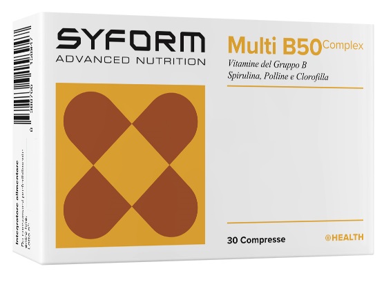 MULTI B50 COMPLEX 30 COMPRESSE DA 1200 MG - Farmacia Rossi2 - Farmacia Rossi 
