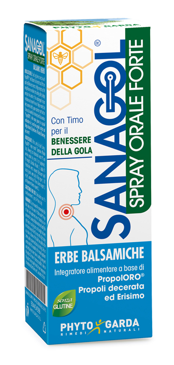 SANAGOL SPRAY FORTE ERBE BALSAMICHE 20 ML - Farmacia Rossi2 - Farmacia Rossi 