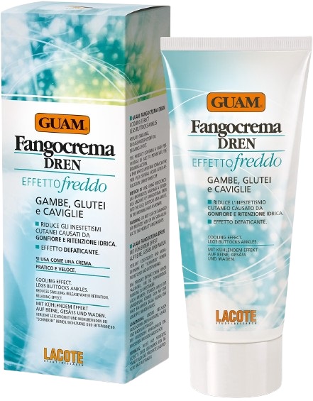 GUAM FANGOCREMA DREN EFFETTO FREDDO 200 ML - Farmacia Rossi2 - Farmacia Rossi 