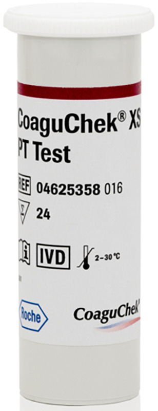STRISCE REATTIVE PER DISPOSITIVO UTODIAGNOSTICO COAGUCHEK XS PT TEST 24 PEZZI - Farmacia Rossi2 - Farmacia Rossi 