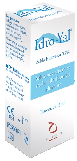 SOLUZIONE LUBRIFICANTE IDRO YAL 15 ML PER LENTI A CONTATTO - Farmacia Rossi2 - Farmacia Rossi 