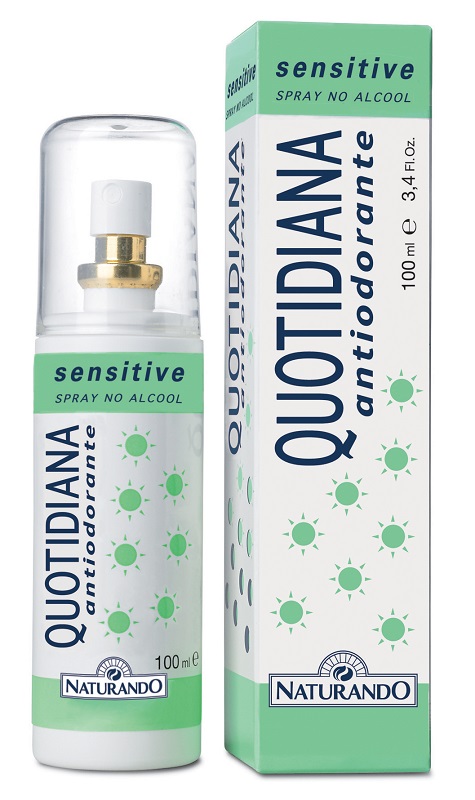 QUOTIDIANA ANTIODORANTE SPRAY SENSITIVE 100 ML - Farmacia Rossi2 - Farmacia Rossi 