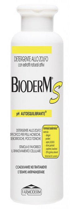 BIODERM S ANTIACNE ANTISEBO 250 ML - Farmacia Rossi2 - Farmacia Rossi 