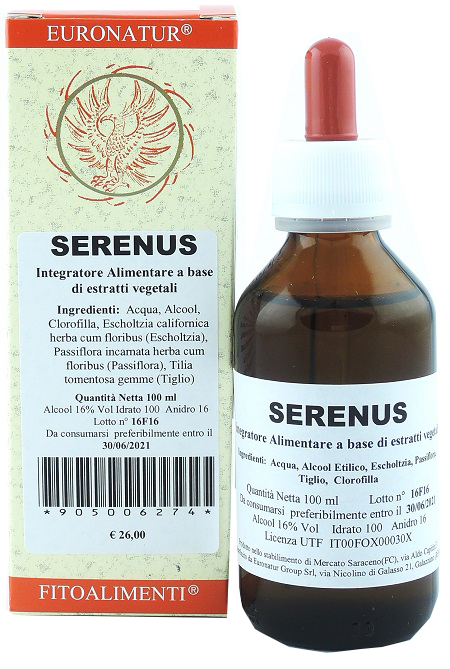 SERENUS GOCCE 100 ML - Farmacia Rossi2 - Farmacia Rossi 