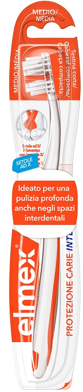 ELMEX INTERX SPAZZOLINO PROTEZIONE CARIE TESTINA CORTA - Farmacia Rossi2 - Farmacia Rossi 