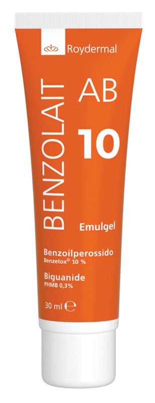 SEBOREGOLATORE/PURIFICANTE PER LA PELLE DEL VISO BENZOLAIT AB 10 EMULGEL 30 ML - Farmacia Rossi2 - Farmacia Rossi 