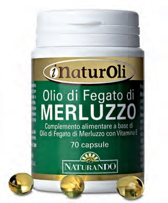 I NATUROLI OLIO DI FEGATO DI MERLUZZO 70 CAPSULE - Farmacia Rossi2 - Farmacia Rossi 
