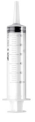 SIRINGA STERILE MONOUSO 60ML CONO CATETERE CENTRALE INJ-LIGHT SENZA AGO 1 PEZZO - Farmacia Rossi2 - Farmacia Rossi 