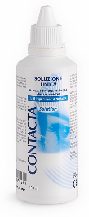 SOLUZIONE UNICA ISOTONICA CONTACTA 100ML - Farmacia Rossi2 - Farmacia Rossi 