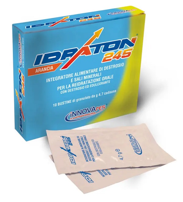 IDRATON 245 REIDRATANTE ORALE 10 BUSTINE - Farmacia Rossi2 - Farmacia Rossi 