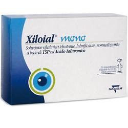 SOLUZIONE OFTALMICA IDRATANTE LUBRIFICANTE XILOIAL 20 MONODOSE DA 0,5ML - Farmacia Rossi2 - Farmacia Rossi 