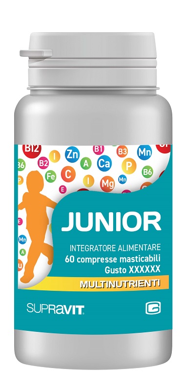 SUPRAVIT JUNIOR 60 COMPRESSE MASTICABILI - Farmacia Rossi2 - Farmacia Rossi 