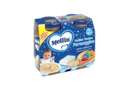MELLIN CENA COMPLETA PASTINA VERDURE FORMAGGINO 2 PEZZI 200 G - Farmacia Rossi2 - Farmacia Rossi 