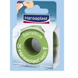 CEROTTO ROCCHETTO HANSAPLAST SENSITIVE 5MX2,50CM 1 PEZZO - Farmacia Rossi2 - Farmacia Rossi 