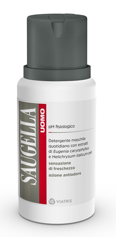 SAUGELLA UOMO PH FISIOLOGICO DETERGENTE MASCHILE 200 ML - Farmacia Rossi2 - Farmacia Rossi 
