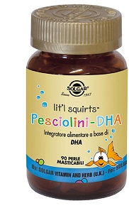 PESCIOLINI DHA 90 PERLE MASTICABILI - Farmacia Rossi2 - Farmacia Rossi 