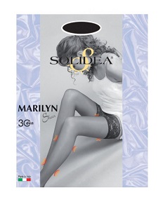 MARILYN 30 SHEER CALZA AUTOREGGENTE NERO 4 - Farmacia Rossi2 - Farmacia Rossi 