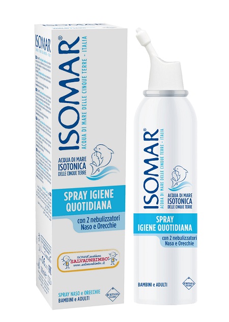 SOLUZIONE ACQUA DI MARE ISOMAR SPRAY IGIENE QUOTIDIANA 100 ML - Farmacia Rossi2 - Farmacia Rossi 