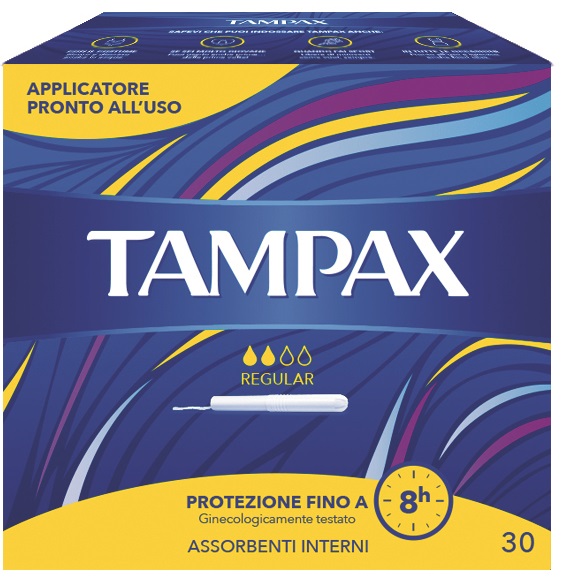 TAMPAX BLUE BOX REGULAR 30 PEZZI - Farmacia Rossi2 - Farmacia Rossi 