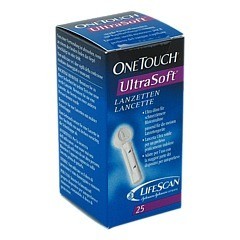 LANCETTE PUNGIDITO ONETOUCH ULTRASOFT 25 PEZZI - Farmacia Rossi2 - Farmacia Rossi 