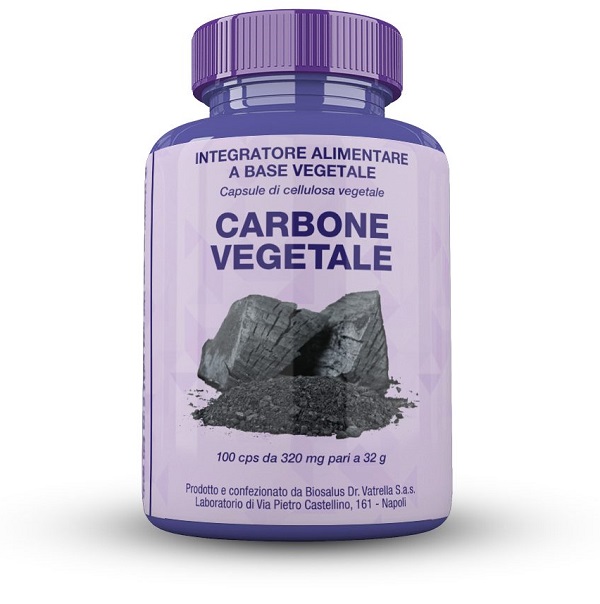 CARBONE VEGETALE 100 CAPSULE 32 G - Farmacia Rossi2 - Farmacia Rossi 