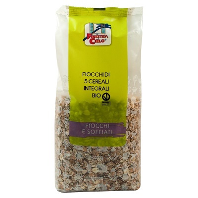 FIOCCHI 5 CEREALI BIO 500 G - Farmacia Rossi2 - Farmacia Rossi 