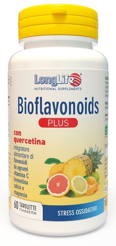 LONGLIFE BIOFLAVONOIDS PLUS 60 TAVOLETTE - Farmacia Rossi2 - Farmacia Rossi 