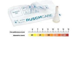 CATETERE ESTERNO RUECCO TIPO CONDOM IN LATTICE SINTETICO WIRUPREN CON SISTEMA DI RACCORDO E FASCETTA BIADESIVA IN IDROCOLLOIDE 30MM 30 PEZZI - Farmacia Rossi2 - Farmacia Rossi 