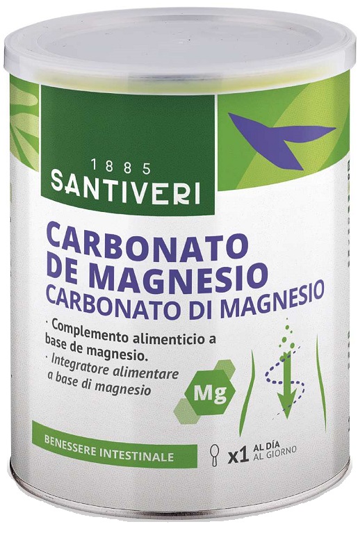 CARBONATO MAGNESIO 110 G SANTIVERI - Farmacia Rossi2 - Farmacia Rossi 