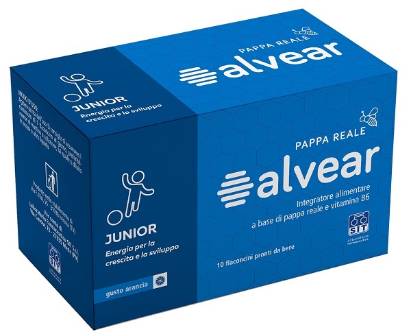 ALVEAR JUNIOR PAPPA REALE 10 FLACONCINI - Farmacia Rossi2 - Farmacia Rossi 
