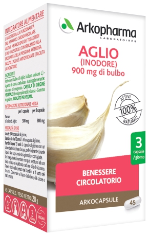 ARKO CAPSULE AGLIO 45 CAPSULE - Farmacia Rossi2 - Farmacia Rossi 