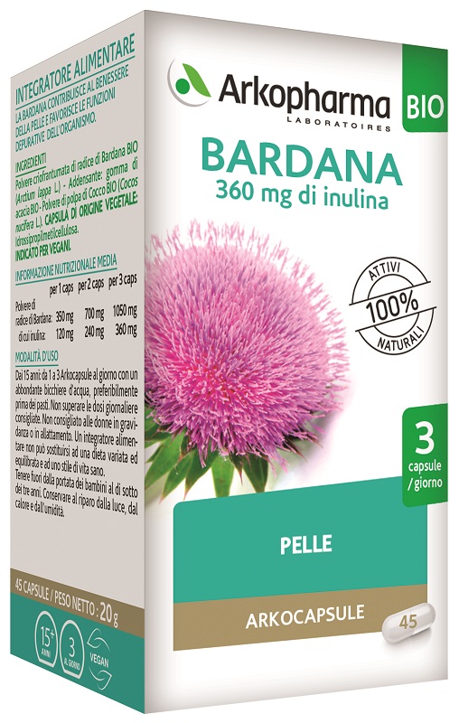 ARKO CAPSULE BARDANA BIO 45 CAPSULE - Farmacia Rossi2 - Farmacia Rossi 